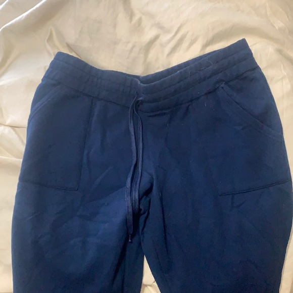blue jogger sweatpants - Picture 1 of 4